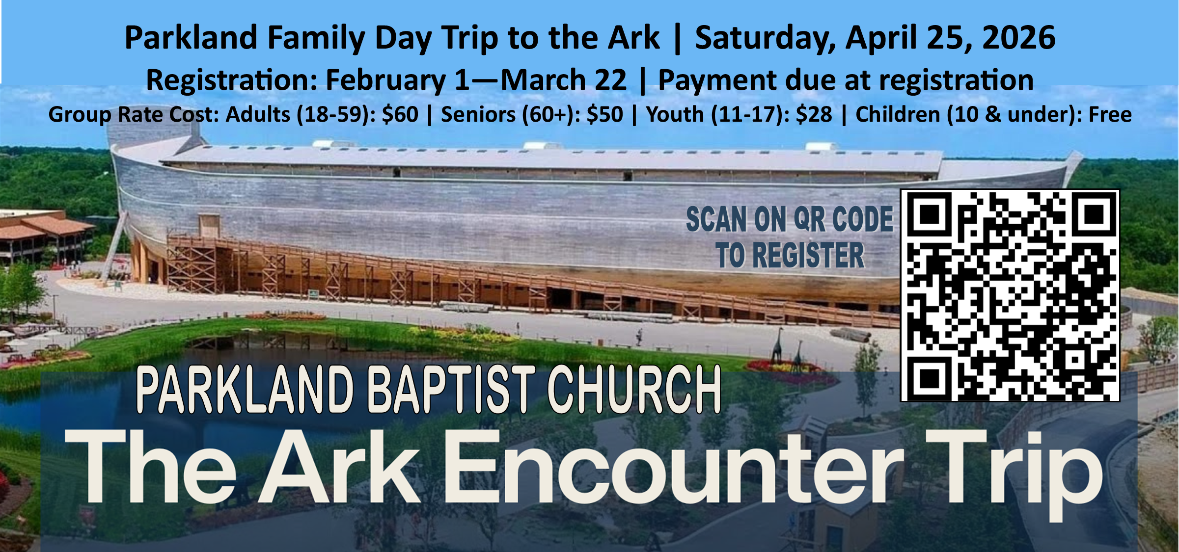 The Ark Encounter Trip