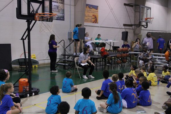 Children sitting together during recreation